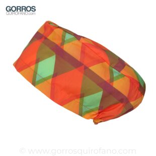 Gorros quirofano 236 Abstracto Naranja