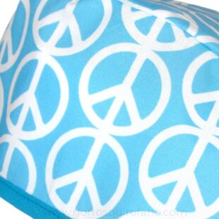 Gorros Cirugia Simbolo Paz Azul - 793a