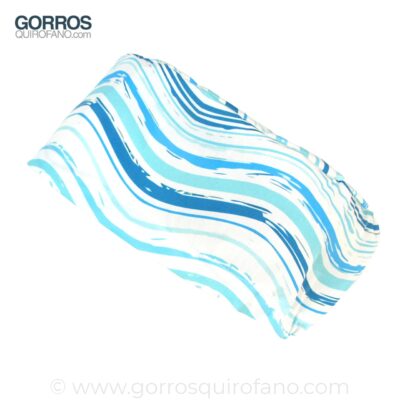 Gorro para Quirofano Ondas Azules - 363