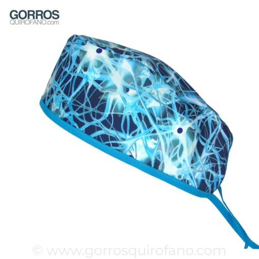 Gorros Quirofano Neuronas Axon Azul - 842