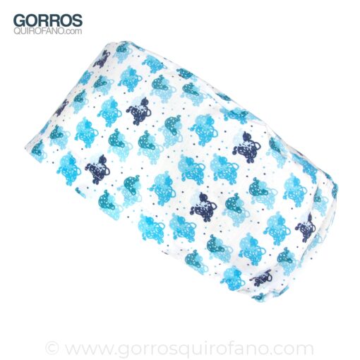 Gorros Quirofano Ovejas Azules Pop - 375
