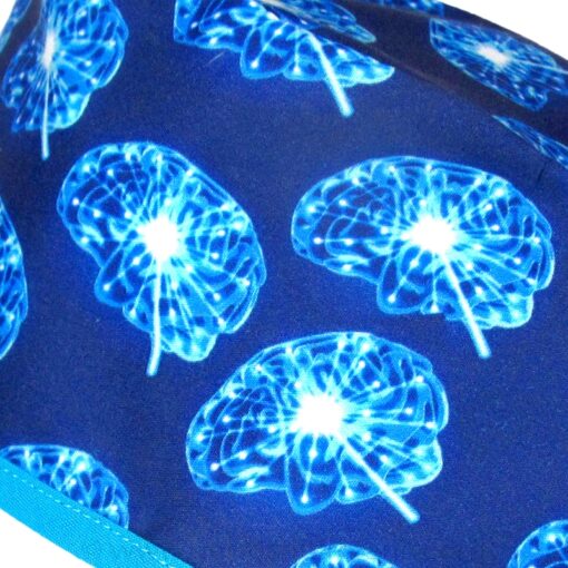 Gorros Neurocirugía Cerebros Azul Eléctrico Neón - 845a