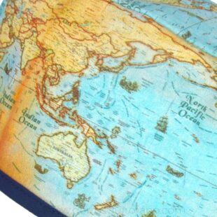 Gorros Quirofano I Love to Travel Hombre Mapa Mundi ampliación - 846