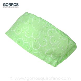 Gorros quirofano senos verde manzana - 403