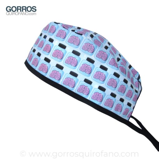 Gorros Quirofano Cerebros en Botes - 878