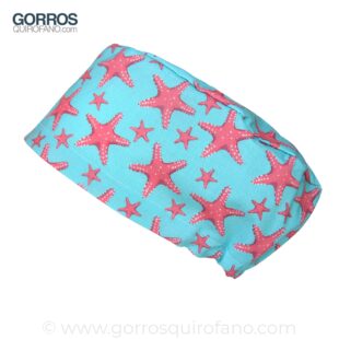 Gorros Quirofano Menta Estrella Mar Coral - 422