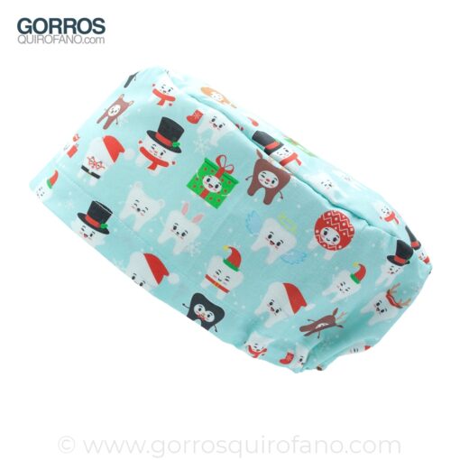 Gorros Quirofano Muelas Dentistas Navidad - 435