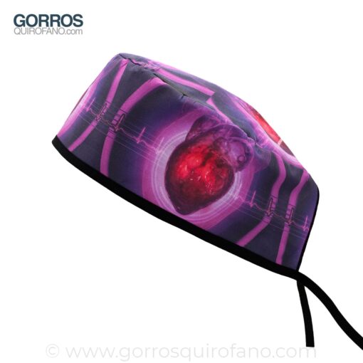 Gorros Quirofano Corazón 3d- 900