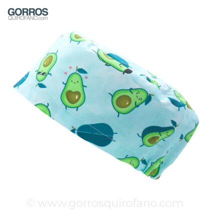 Gorros Quirofano Azul Aguacates - 455