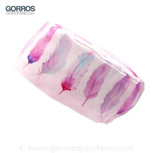 Gorros quirofano Rosa Plumas - 453