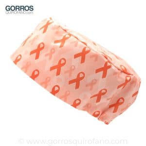 Gorros Quirófano Naranjas Leucemia - 1008