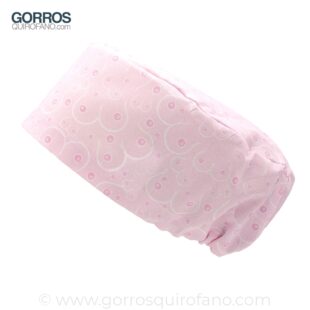Gorros quirofano senos rosas - 463