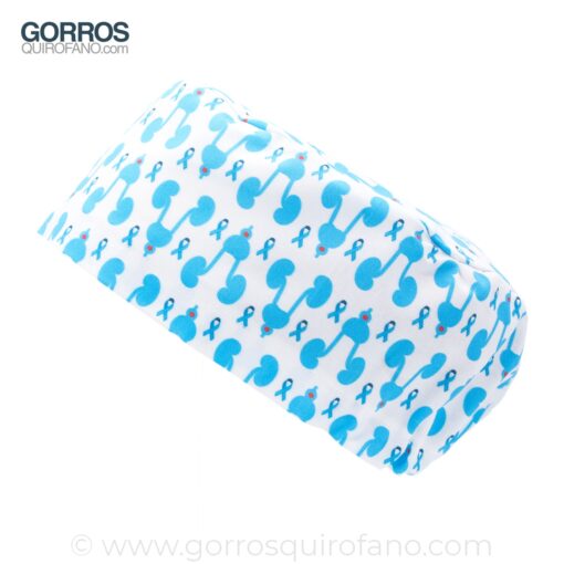 Gorros Quirófano Próstata Vejiga Riñones Azules - 489