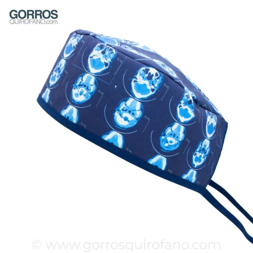 Gorros quirofano tomografia Azul - 952