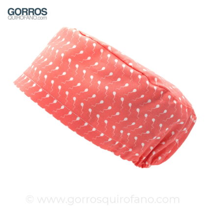 Gorros Quirófano Mini Sperms Coral - 497