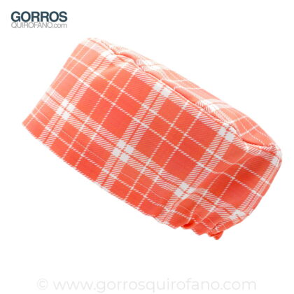 Gorros Quirófano Cuadros Escoceses Coral - 499